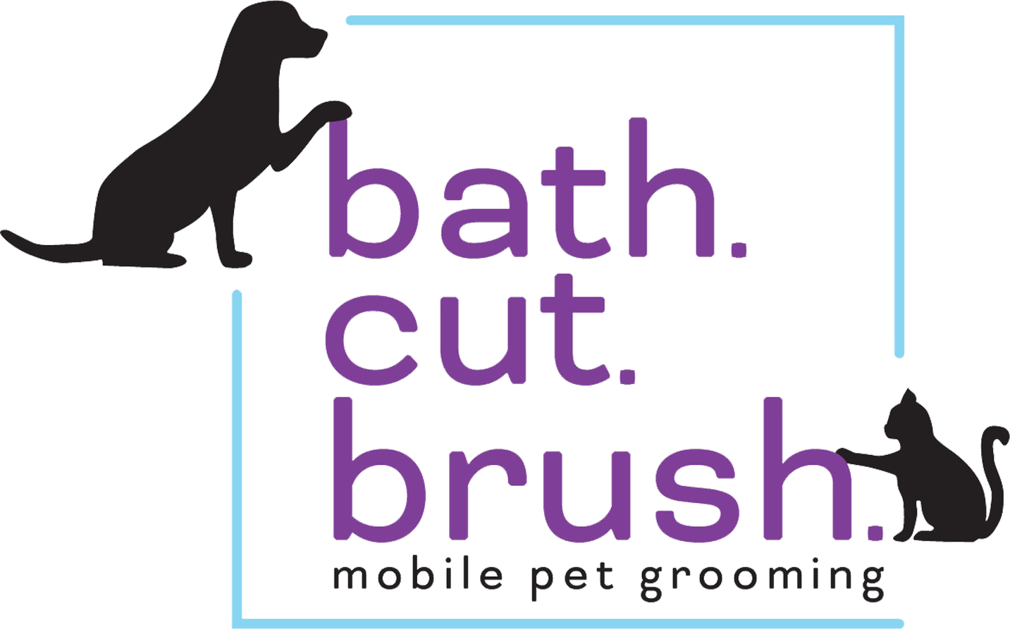 bath. cut. brush.